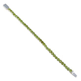 Lily Minimal Green Tennis Bracelet - Everyday Glam